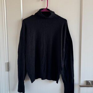 Express black turtleneck sweater in size XL